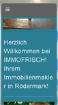 Mobile Screenshot of immofrisch.com